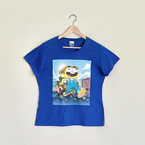 Disney Tops - NEW Disney Channel Big City Greens Cricket Graphic Blue T Shirt Women’s Large